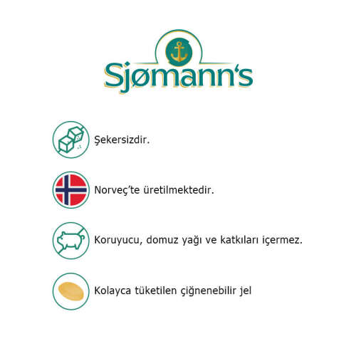 Sjomann’s Biotin 3000 İçeren Takviye Edici Gıda 30 Adet Çiğnenebilir Jel Form - 2