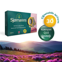 Sjomann’s CoQ10 100 mg İçeren Takviye Edici Gıda 30 Adet Çiğnenebilir Jel Form - 3