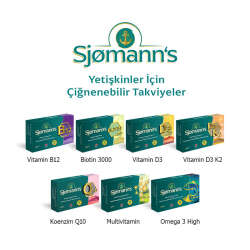 Sjomann’s CoQ10 100 mg İçeren Takviye Edici Gıda 30 Adet Çiğnenebilir Jel Form - 5