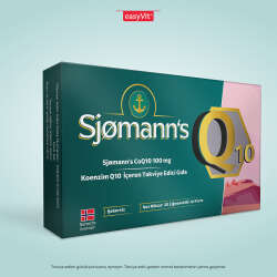 Sjomann’s CoQ10 100 mg İçeren Takviye Edici Gıda 30 Adet Çiğnenebilir Jel Form - 3