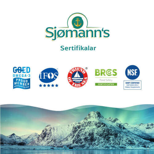 Sjomann’s Omega 3 ve Vitamin D3 İçeren Takviye Edici Gıda 30 Adet Çiğnenebilir Jel Form - 4