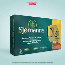 Sjomann’s Vitamin D3 1000 IU İçeren Takviye Edici Gıda 30 Adet Çiğnenebilir Jel Form - 2