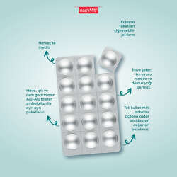 Sjomann’s Vitamin D3 1000 IU İçeren Takviye Edici Gıda 30 Adet Çiğnenebilir Jel Form - 5