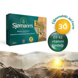 Sjomann’s Vitamin D3 ve K2 İçeren Takviye Edici Gıda 30 Adet Çiğnenebilir Jel Form - 3