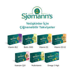 Sjomann’s Vitamin D3 ve K2 İçeren Takviye Edici Gıda 30 Adet Çiğnenebilir Jel Form - 5
