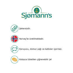 Sjomann’s Vitamin D3 ve K2 İçeren Takviye Edici Gıda 30 Adet Çiğnenebilir Jel Form - 2