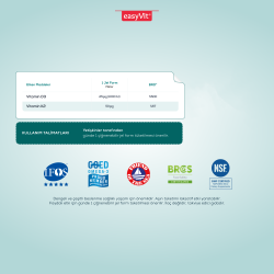 Sjomann’s Vitamin D3 ve K2 İçeren Takviye Edici Gıda 30 Adet Çiğnenebilir Jel Form - 6
