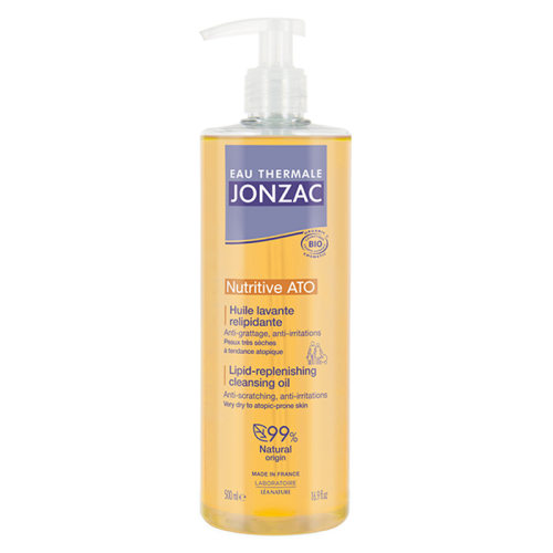 Eau Thermale Jonzac Nutritive Ato Lipid Replenishing Cleansing Oil 500 ml - Eau Thermale Jonzac