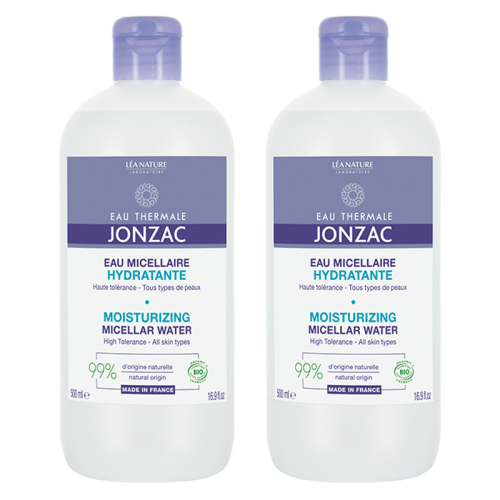 Eau Thermale Jonzac Rehdrate Nemlendirici ve Temizleyici Organik Misel Su 2x500ml - Eau Thermale Jonzac