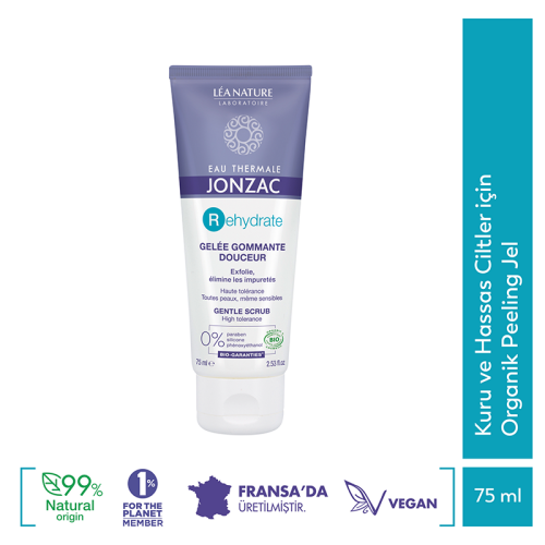 Eau Thermale Jonzac Rehydrate Gentle Scrub 75 ml - 2