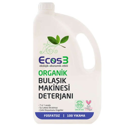 Ecos3 Ekolojik Bulaşık Makinesi Deterjanı 2500 ml - Ecos3