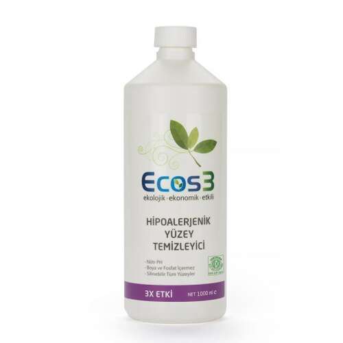 Ecos3 Ekolojik Hipoalerjenik Yüzey Temizleyici 1LT - 1