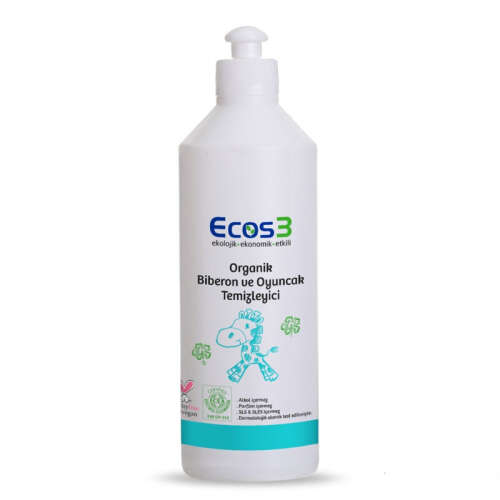 Ecos3 Organik Biberon ve Oyuncak Temizleyici 500ml - Ecos3