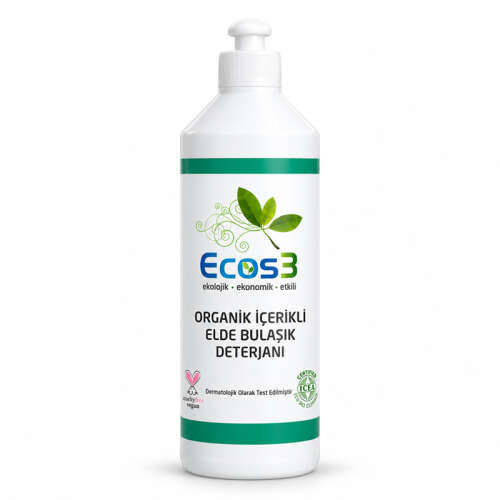 Ecos3 Organik Elde Yıkama Bulaşık Deterjanı 500 ml - Ecos3