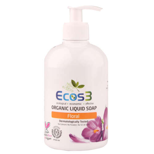 Ecos3 Organik Sıvı Sabun Floral 500ml - 1