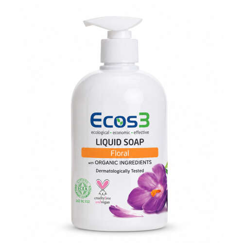 Ecos3 Organik Sıvı Sabun Floral 500ml - Ecos3