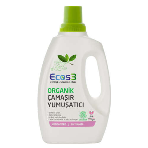 Ecos3 Ultra Konsantre Bitkisel Çamaşır Yumuşatıcı 750 ml - 1