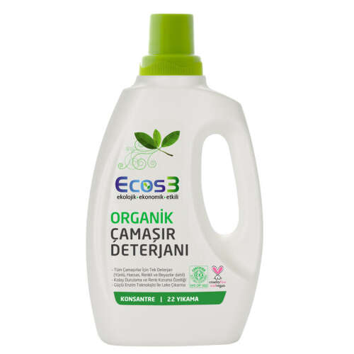 Ecos3 Ultra Konsantre Sıvı Çamaşır Deterjanı 750ml - Ecos3