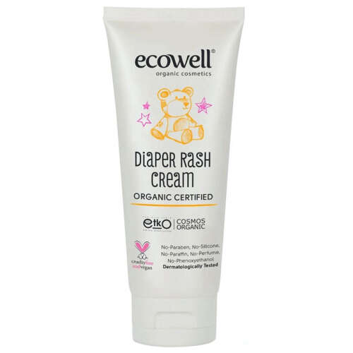 Ecowell Organik Bez Bölgesi Bakım Kremi 110 gr - Ecowell