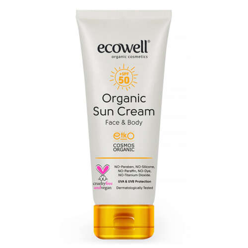 Ecowell Organik Güneş Kremi Spf 50 110 gr - Ecowell