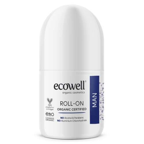 Ecowell Organik Roll On Deodorant (Erkek) 75 ml - Ecowell