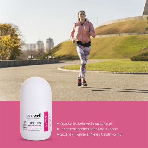 Ecowell Roll On Deodorant (Kadın) 75 ml - 3