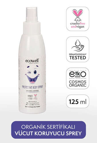 Ecowell Organik Bebek Koruyucu Sprey 125 ml - 2
