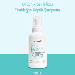 Ecowell Yeni Doğan Köpük Şampuan 500 ml - 2