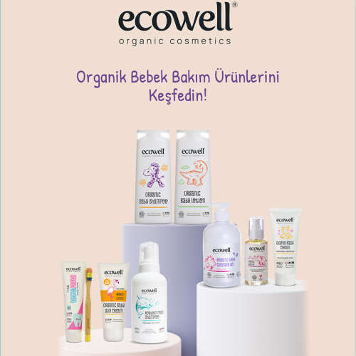 Ecowell Yeni Doğan Köpük Şampuan 500 ml - 6
