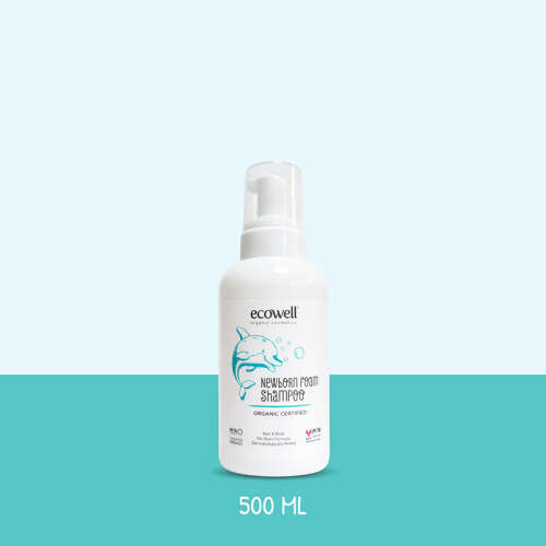 Ecowell Yeni Doğan Köpük Şampuan 500 ml - 3