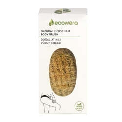 Ecowera Doğal At Kılı Vücut Fırçası - 1