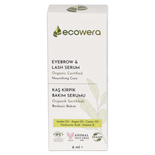 Ecowera Kaş Kirpik Bakım Serumu 6 ml - 1