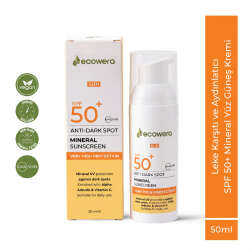 Ecowera Leke Karşıtı Mineral Güneş Kremi Spf50+ 50 ml - 8