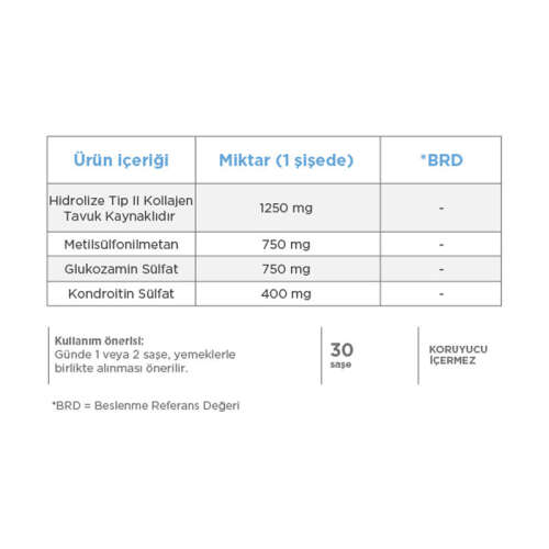 Eczacıbaşı Dynavit Collagen Quatro Takviye Edici Gıda 1250 mg x 30 Saşe - Dynavit