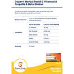 Eczacıbaşı Dynavit Herbal C Vitamini - Propolis ve Beta Glukan İçerikli Pastil 16 Adet - Thumbnail