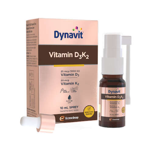 Eczacıbaşı Dynavit Vitamin D3K2 Takviye Edici Gıda Sprey 10 ml - 2