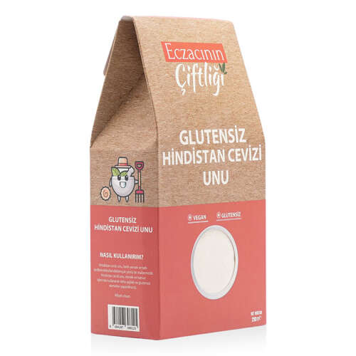 Eczacının Çiftliği Glutensiz Hindistan Cevizi Unu 250 gr - Eczacının Çiftliği