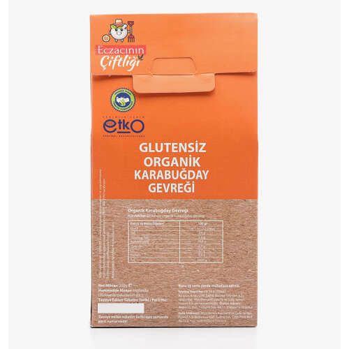 Eczacının Çiftliği Glutensiz Organik Karabuğday Gevreği 250 gr - 2