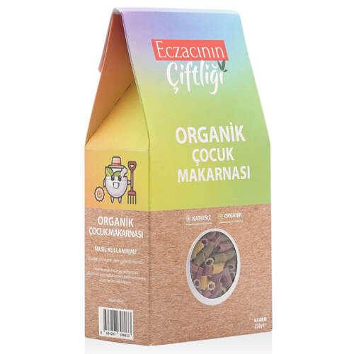 Eczacının Çiftliği Organik Çocuk Makarnası 250 gr - 1