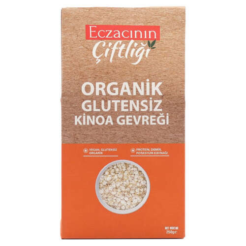 Eczacının Çiftliği Organik Glutensiz Kinoa Gevreği 250 g - Eczacının Çiftliği