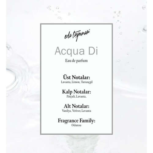 Eda Taşpınar Acqua Di Parfum EDP 100 ml - 2