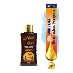 Eda Taşpınar Bronzing Protective Oil Spf 15 50 ml Seyahat Boy - 2