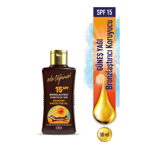 Eda Taşpınar Bronzing Protective Oil Spf 15 50 ml Seyahat Boy - 2
