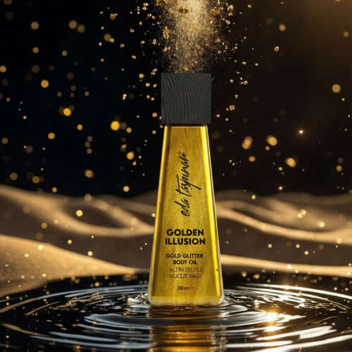 Eda Taşpınar Simli Vücut Yağı - Golden Illusion 200 ml - 3