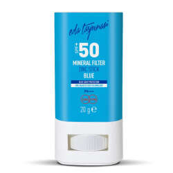Eda Taşpınar SPF 50+ Mineral Filtreli Mavi Zinc Stick 20 gr - 1