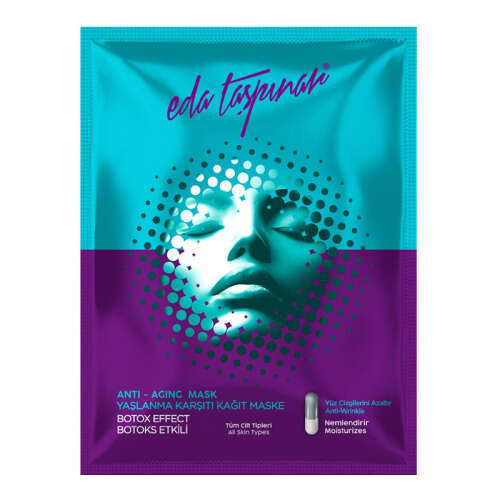 Eda Taşpınar Yaşlanma Karşıtı Kağıt Maske 25 gr - Eda Taşpınar