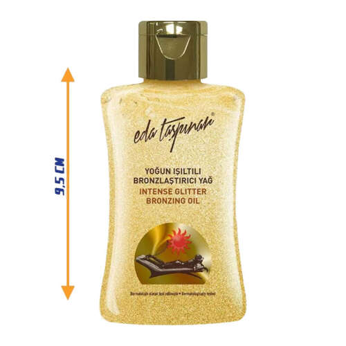 Eda Taşpınar Yoğun Işıltılı Bronzlaştırıcı Yağ 50 ml - 2