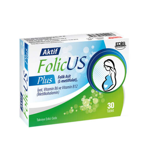 Edis Pharma FolicUS Plus 30 Tablet - 1