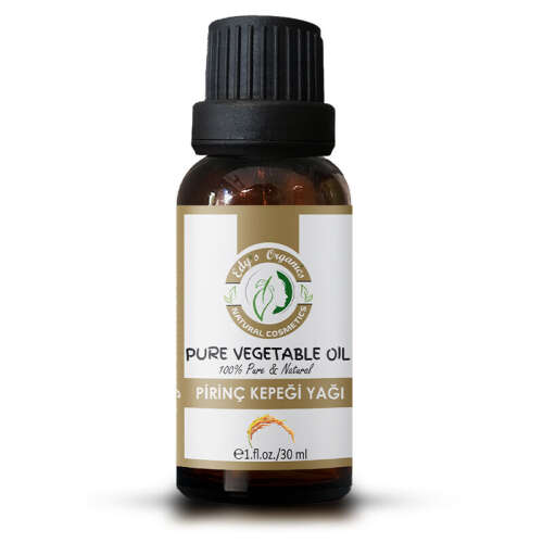 Edys Organics Pirinç Kepeği Yağı 30 ml - Edys Organics