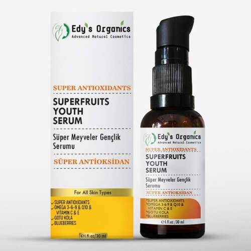 Edys Organics Süper Meyveler Gençlik Serumu 30 ml - 2